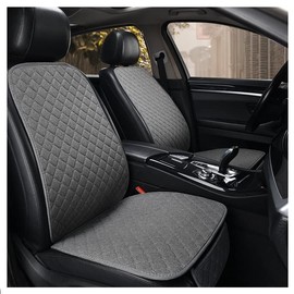 M Funda Universal de Lino for Asiento de Coche, Protector de Lino, cojín Trasero Delantero y Trasero, Alfombrilla Protectora, Respaldo for Interior...