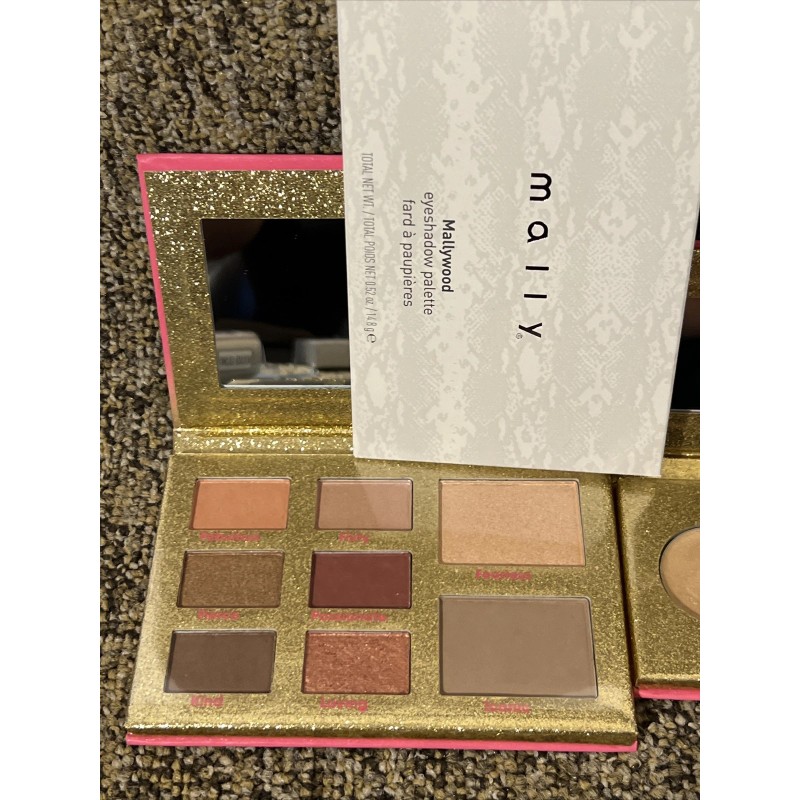 Mally 2 PC. Mally Mallywood Eyeshadow Palette & Mally WAZZA