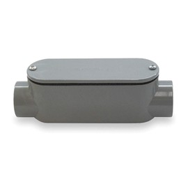 CANTEX Conduit Outlet Body, PVC, C