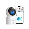 ZOSI 4K Pan/Tilt Smart Security Camera Indoor,Plug in 2.4/5GHz WiFi