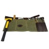 Heavy Duty Tool Apron with Hammer Loop,Waxed Canvas Waist Work