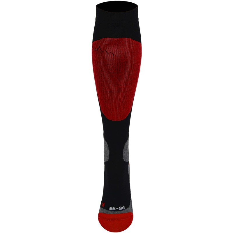 normani Compression Socks Ski Knee Socks with Special Padding