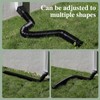 Gutterlix 1 Pack Flexible Gutter Downspout Extensions Extendable from 21"