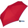 Benetton pocket umbrella - ultra mini, flat, solid - red