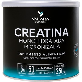 VALARA Creatina Monohidratada Máxima Pureza Sin Sabor Sin Azúcar (1kg)