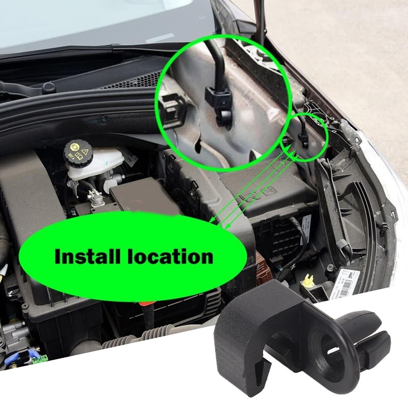 10Pcs Hood Bonnet Stay Rod Clip 792843 Strong Support Replacement