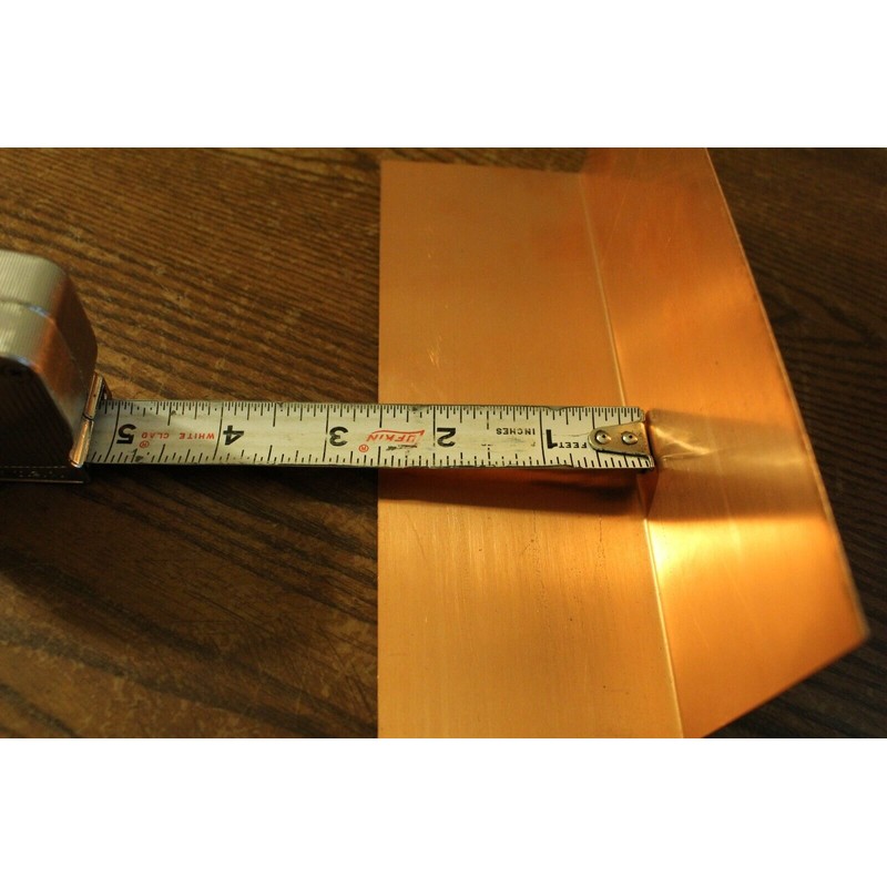 Unknown 4 Pieces Copper Chimney/Flue Step Flashing 2 1/2" X
