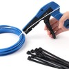 Flytuo Nylon Plastic Cable Tie Gun, All Steel Heavy Duty