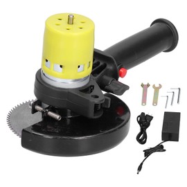 Hand Held Cutting Saw Electric Aluminum Alloy Mini Miter Woodworking Tool Mini Circular Saw Compact Circular Saw for Wood Tile and Plastic Cuts AC 110 240V(U . S . regulations)