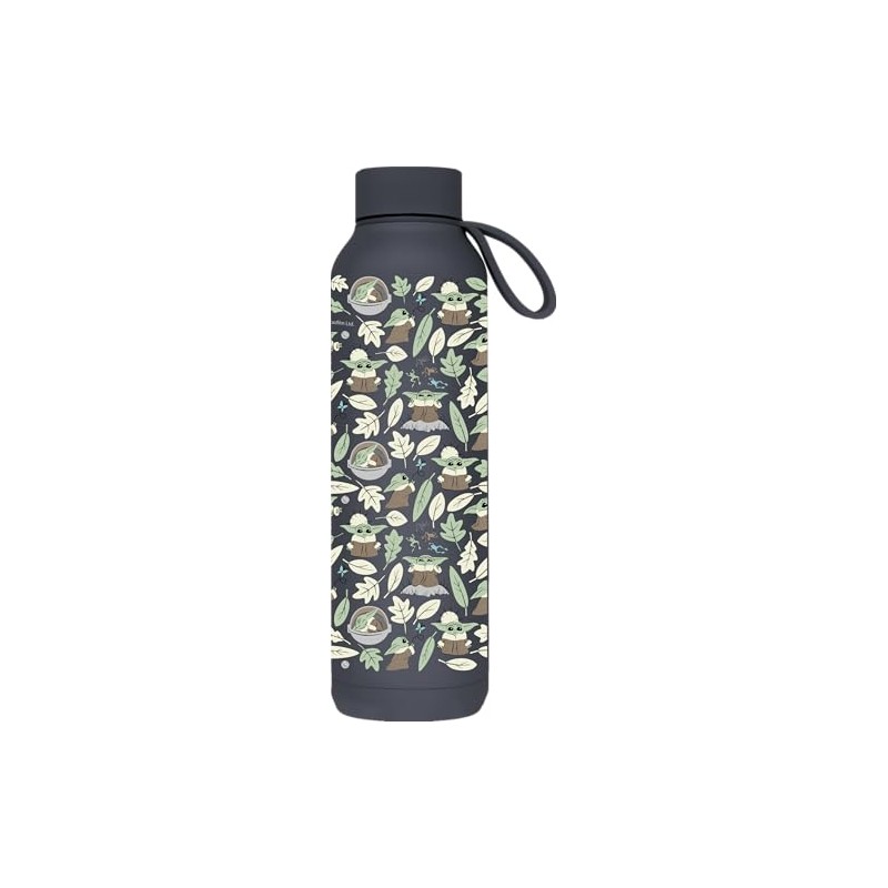 Quokka The Mandalorian Grogu Leaves 630ml Stainless Steel Solid Thermos