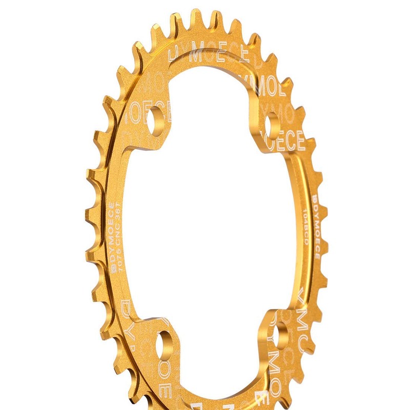 Dymoece Bicycle Chainring 104BCD 32T/34T/36T/38T for 9 10 11 Speed