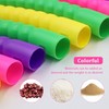 8 pezzi, hula hoop, pneumatici pieghevoli in plastica, per ginnastica,