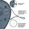 Simplecase FFP2 Mask, Certified by Officially Named Body 0598, Respirator