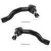 TRQ Front Outer Tie Rod Set Compatible with 2005-2019 Nissan