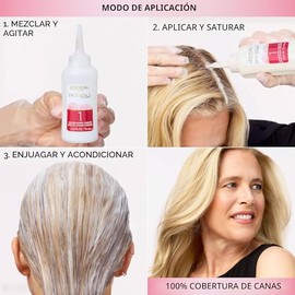 L'Oreal Paris Excellence Crème Tinte Permanente para el Cabello, Color de Cabello de Triple Cuidado con Complejo Pro-Keratine para Cobertura 100% de C