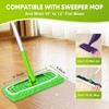 6-Pack Reusable Mop Pads Compatible with Sweeper Mop - 100%