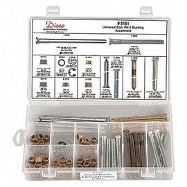 Disco Door Pin & Bushing Assortment, 86 Pc