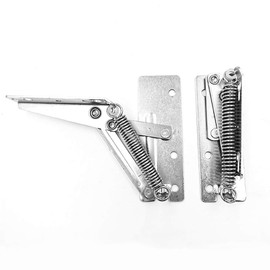 90 Degree Cabinet Hinge Bridge Shaped Spring Hinge Full Overlay Cupboard Door Hinges Furniture Folding Sofa Bed Spring Hinges