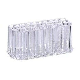 SITEDAN Makeup Brush Stand, Makeup Brush Case Storage 26 Cosmetic Brush Holder, Nail Brush Holder, Pen Holder, Acrylic Brush Stand, transparent