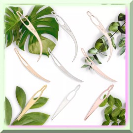 Beadify LockMaster Hair Braiding Tool Set - 9 Styles Interlocking Needle Kit for Locs, D