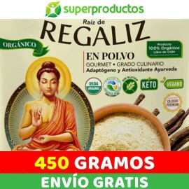 Raíz De Regaliz Organica 450 Gramos 