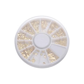Baluue 1pc Mixed Nail Art Metal Rivet for Nail Decor Elegant Accessories for Girls and Women for Home Salon Use