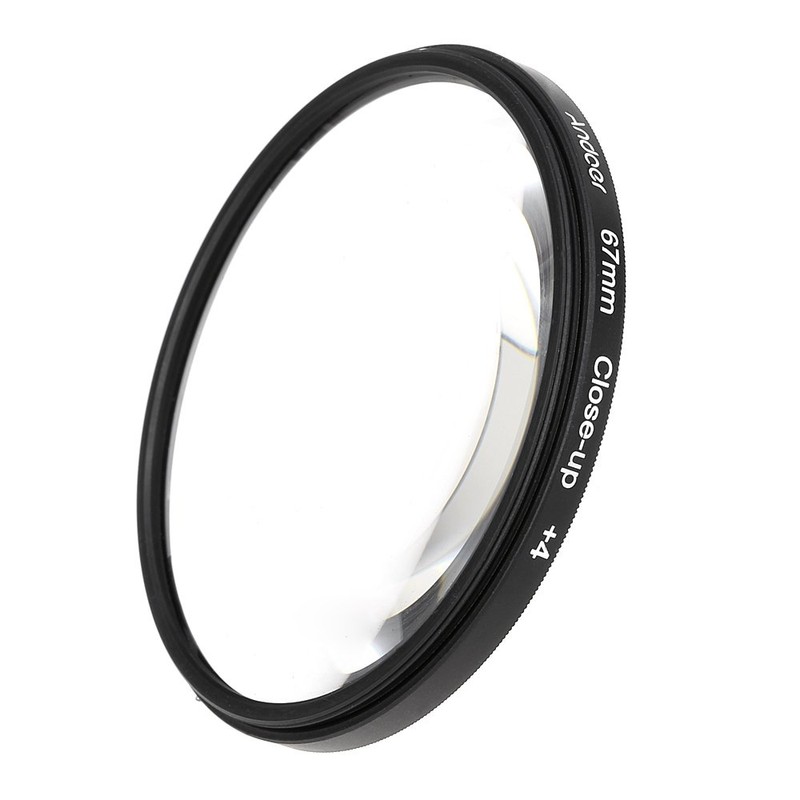 Andoer® 67mm Macro Close-Up Filter Set with Pouch Close-up Lens