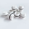 HLIWS 9 Pcs 3/4-inch BSP Threaded Blanking Cap,Drain Cap Seal,Appliance