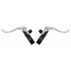 Tektro RL720 Bike Bicycle Cross Brake Lever Set Silver 24mm