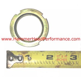 Unbranded Slotted Spanner (ROUND) Nut, M30 x 1.5 mm, Steel