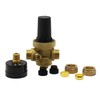 Inta PRVG15 Pressure Reducing Valve with Gauge, 15mm Brass, Water