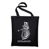 Dalek Exterminate Jute Bag Bag Bag Cotton Bag, BLACK (Black)