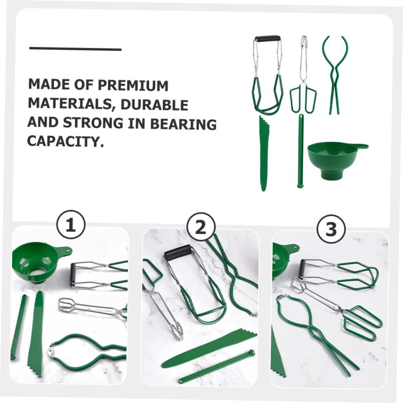 BIUDECO 3sets Magnetic Canning Lid Lifters Scald Jar Lifter Tools