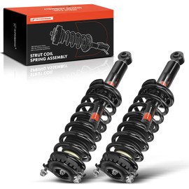 A-Premium Rear Pair (2) Complete Strut and Coil Spring Assembly Compatible with Subaru Outback 2005 2006 2007, Driver and Passenger Side