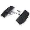 Adjustable Motorcycle Floorboards Front Footboard Pedals Foot Pegs for Harley