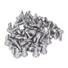 200Pcs Self Drilling Screw Stainless Steel Round Head M4.8x13 Fastener