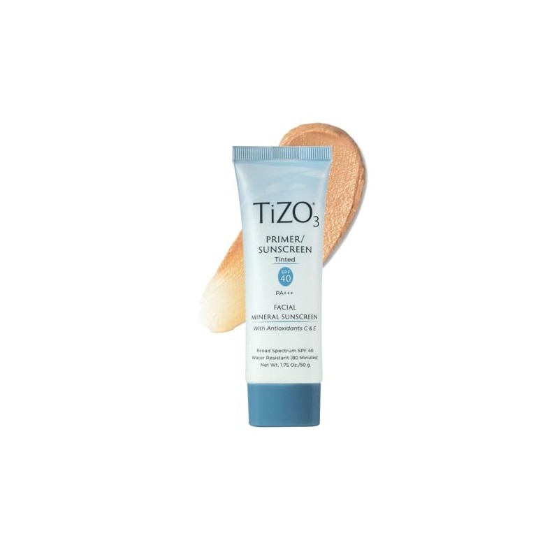 TiZO 3. Protector solar 100% mineral SPF40 con color, textura