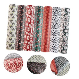 SEWACC 1set DIY Accessories Apparel Material Leather Fabric Set Smooth Multi-Purpose