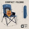 PORTAL Oversized Folding High Back Portable Lawn Chairs for Adults