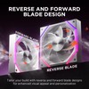 Asiahorse Nyota 120mm Case Fan with Efficient Cooling, ARGB Fan