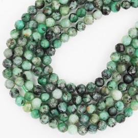 Emerald Beads Bracelet Making Kit for Girls Beads for Bracelet Beads Crystal Beads Crystals Jewelry Chakra Crystal Necklace Making Kit Emerald Faceted 3mm 15.5inch About 120 Beads