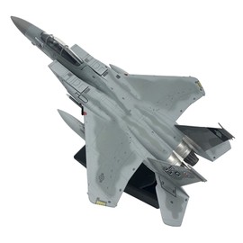 Dovhmoh 1/100 Scale Diecast Airplane, F15 Eagle American Navy Airplane Model, Collection Gift, Home Living Room Decoration