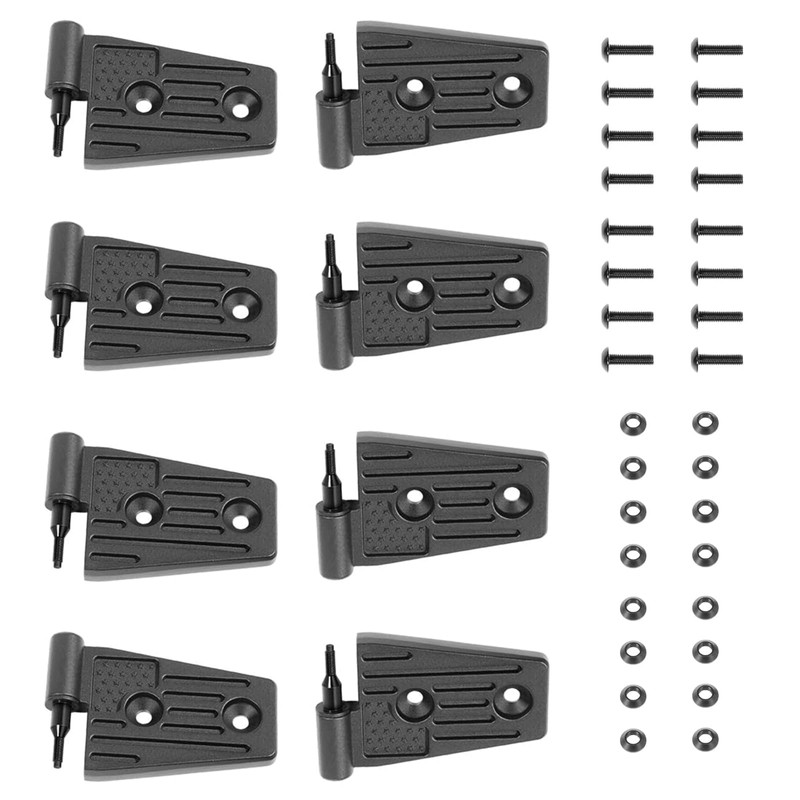 Door Hinge Kit Fit for 2007-2018 Jeep Wrangler JK JKU