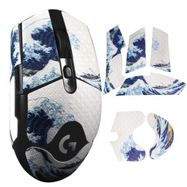 IMMOENUC Mouse Grip Tape, Suitable for G304/G305/G102/G203 Mouse Anti-Slip Tape, PVC Material, Color Seal, Sweat Absorption and Anti-Slip Skin