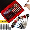 AIMALL 12PCS 23g Brass Tip Dart Flights Aluminum Barrel Nice