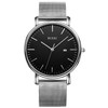 Burei Men's Wrist Watch, Stylish, Minimalist, Ultra Thin Commuter Net