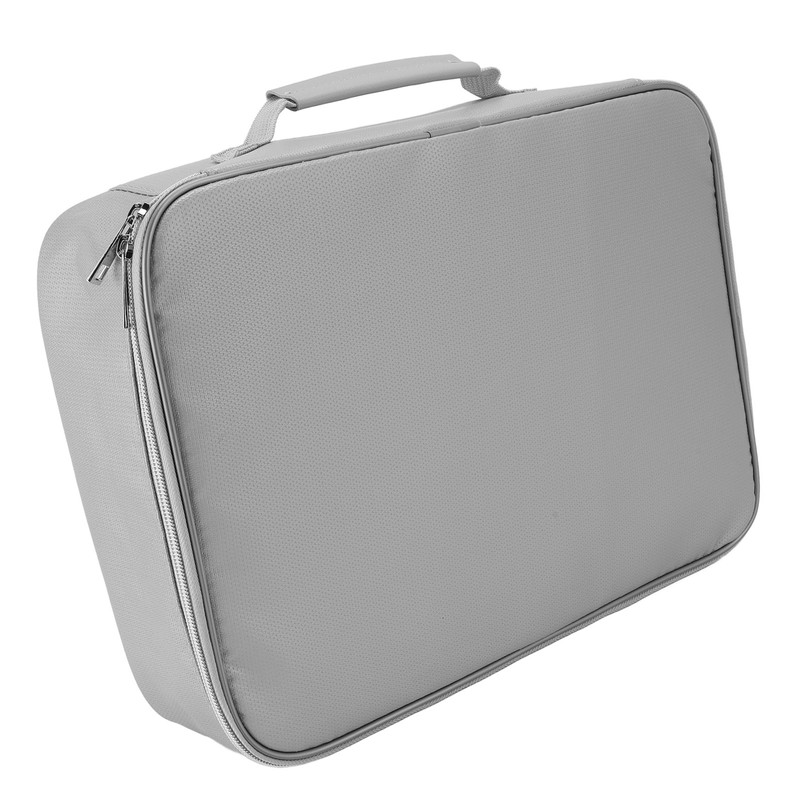 Fireproof Document Bag Portable Waterproof Office Important Document Storage Organizer