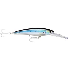 Rapala - x -Rap Fishing Bait Magnum Plastic Construction - Bait Mer Floating - 6 m Swimming Depth - Size 14 cm / 46 g - Made in Estonia - HD Blue Sardine