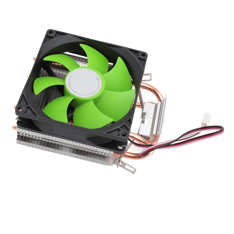 CPU Cooler Dual Heat Pipe 48CFM DC12V Quiet Operation Hydraulic