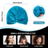 Olaemuo 100% Mulberry Silk-Bonnet for Sleeping Women/Men for Curly/Thin/Short/Medium/Braids Hair,